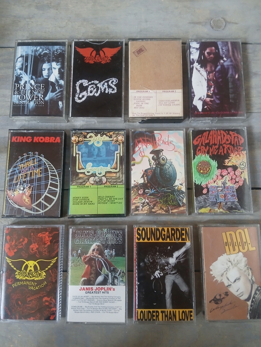 Cassette Tape Lot (12) Hard Rock Metal R&B Pop Alternative Rock 80s 90s - Picture 2 of 7